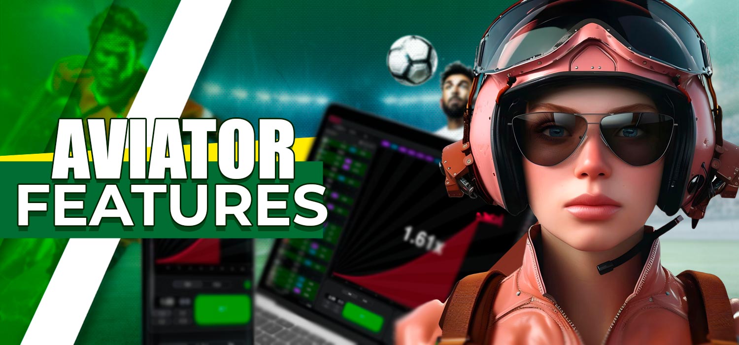 Features for an exciting game of aviator.