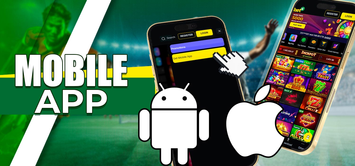 Mobile application for different devices.