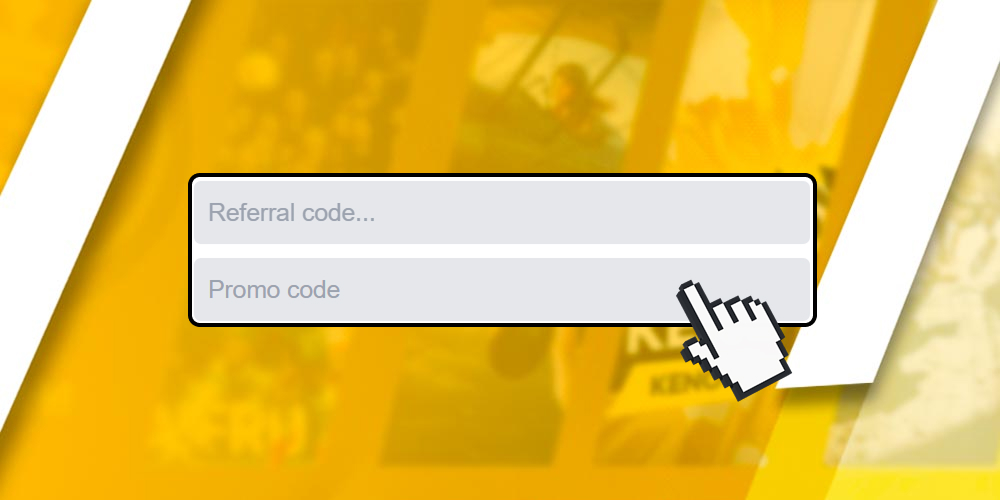 Enter an existing promo code.