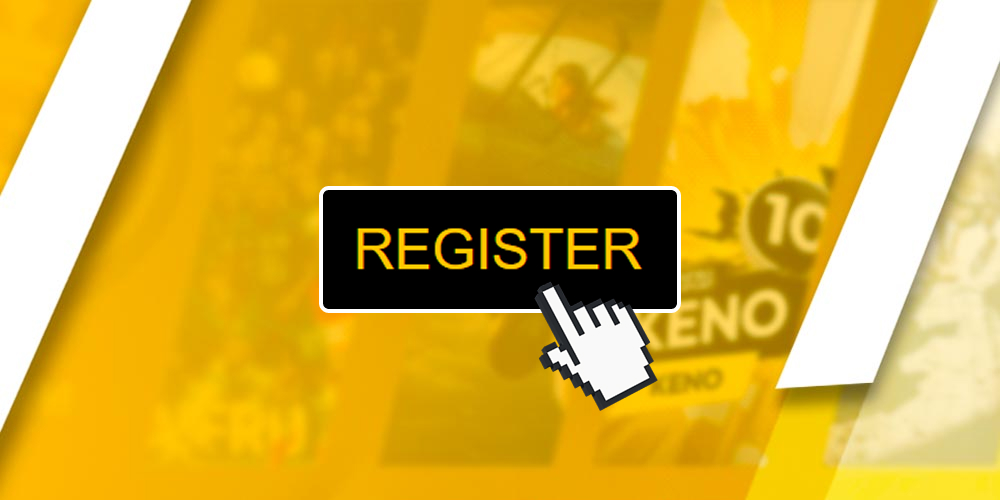 Select to register in the account.