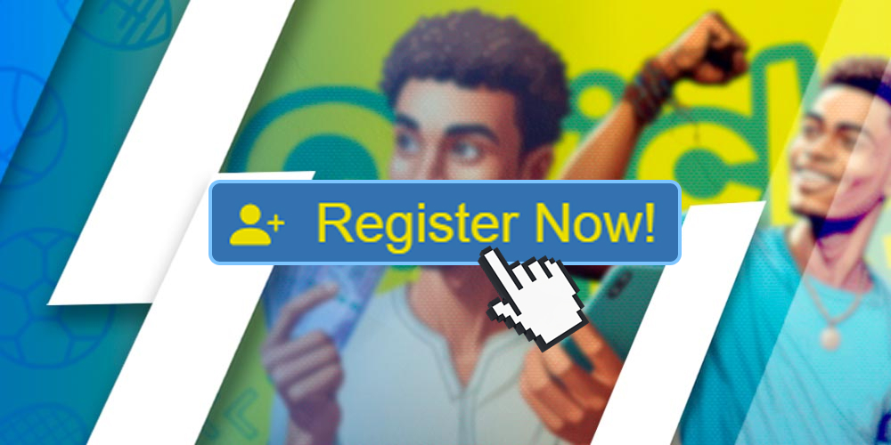 Start registering on the Qwick Bet website.