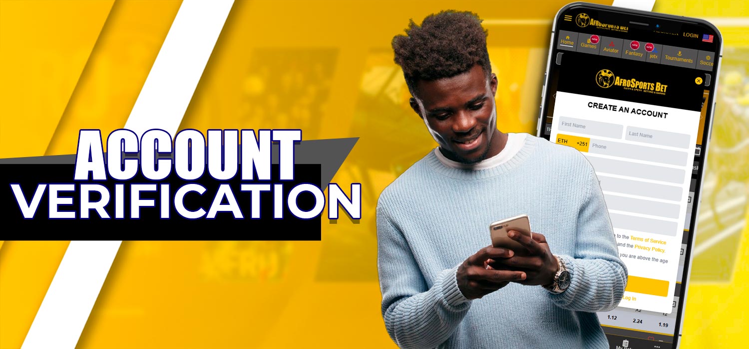 Account security on the Afro Betting platform.
