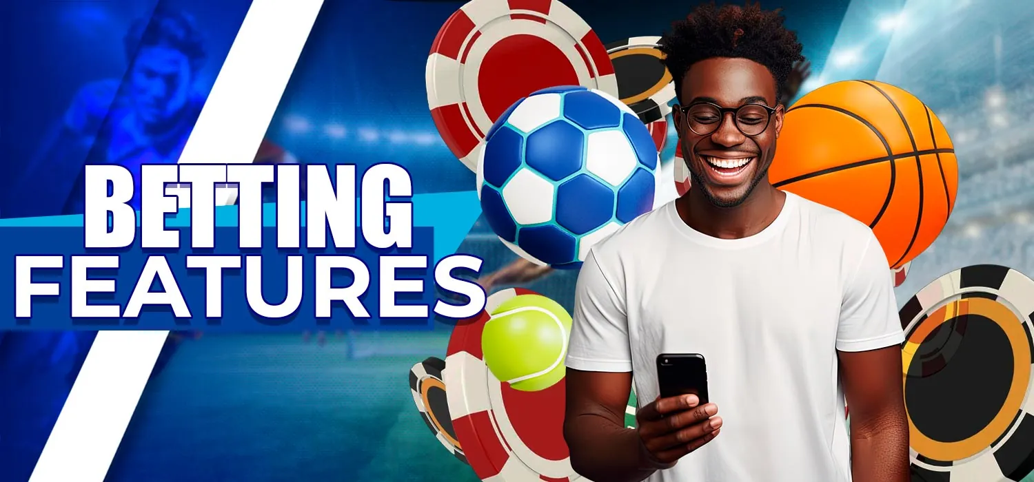 Features of sports betting on different platforms.